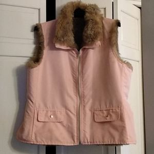 Beautiful Pink Reversible Vest